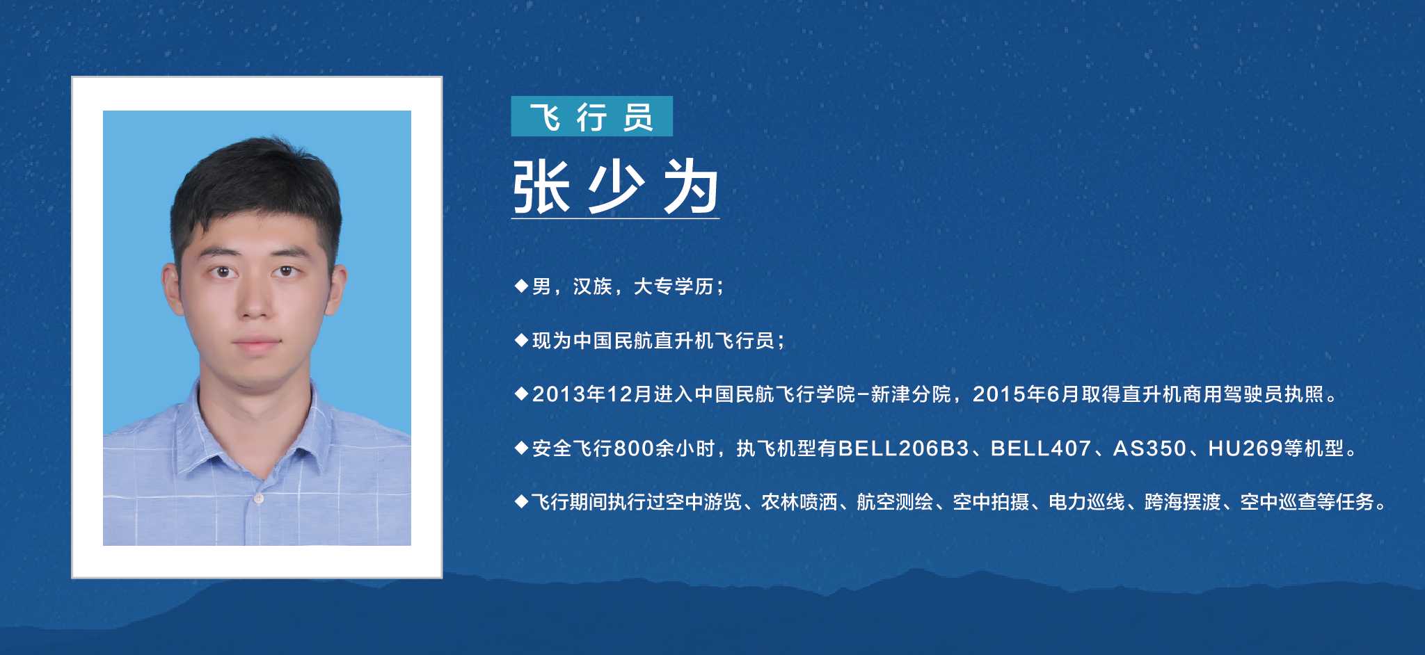 飛行員—張少為